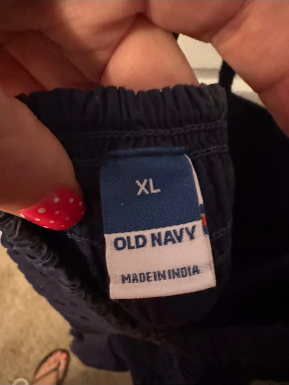 Old Navy Navy Smocked-Top Maxi Dress